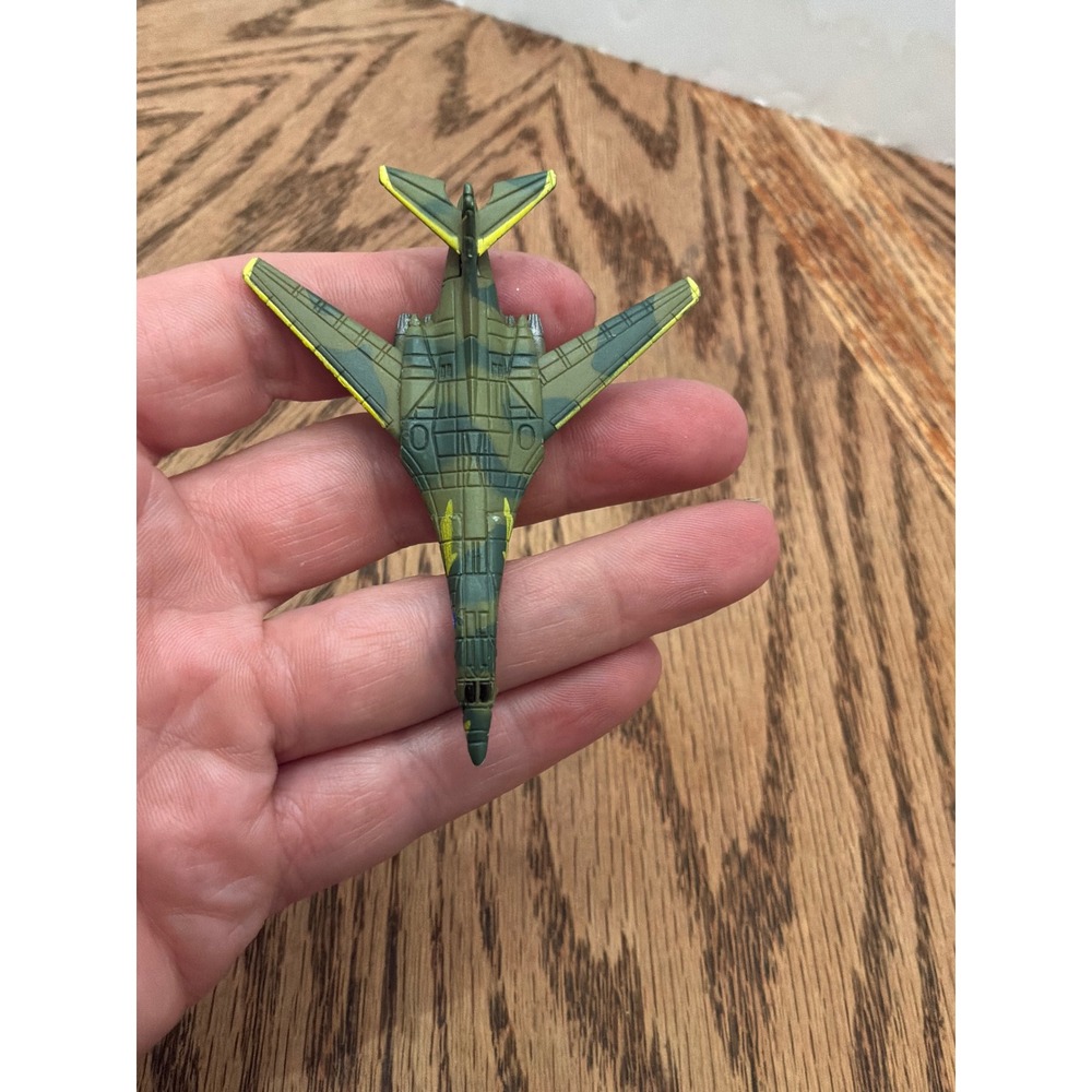 Vintage 1992 LGTi Military Bomber Jet Toy Camo Green‎